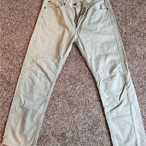 Levi's Men's Straight Jeans in Khaki